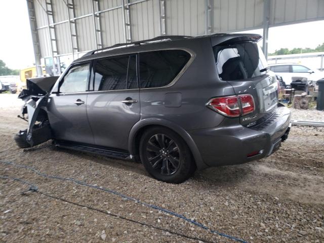 JN8AY2NE8L9780282 - 2020 NISSAN ARMADA PLATINUM GRAY photo 2