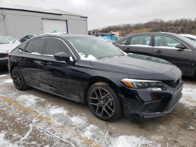 19XFL1H81NE010178 - 2022 HONDA CIVIC SPORT TOURING أسود صورة 4