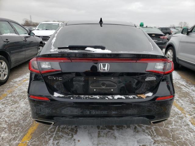 19XFL1H81NE010178 - 2022 HONDA CIVIC SPORT TOURING أسود صورة 6