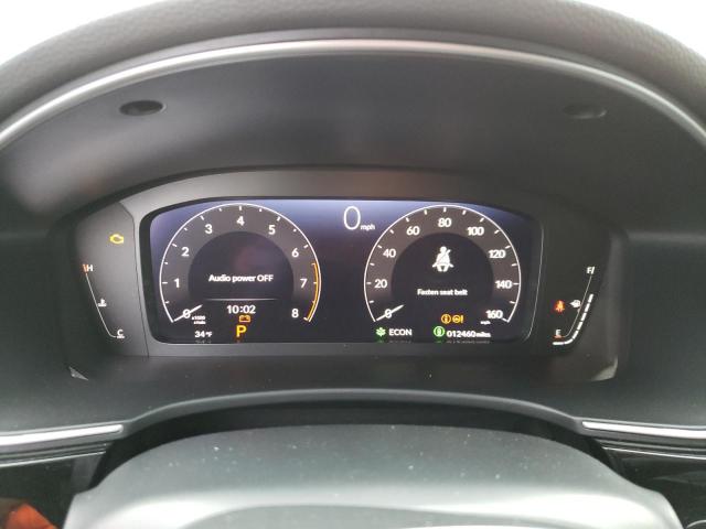 19XFL1H81NE010178 - 2022 HONDA CIVIC SPORT TOURING أسود صورة 9