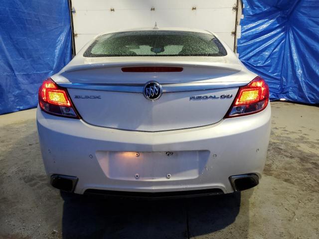 2G4GV5GV0D9247895 - 2013 BUICK REGAL GS WHITE photo 6