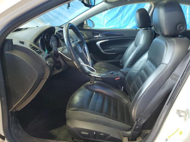 2G4GV5GV0D9247895 - 2013 BUICK REGAL GS WHITE photo 7