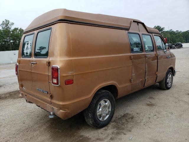 2B7GB13T3HK268359 - 1987 DODGE RAM VAN B150 TAN photo 3