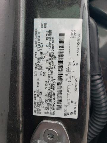 1FMCU0G68LUC07241 - 2020 FORD ESCAPE SE GRAY photo 12