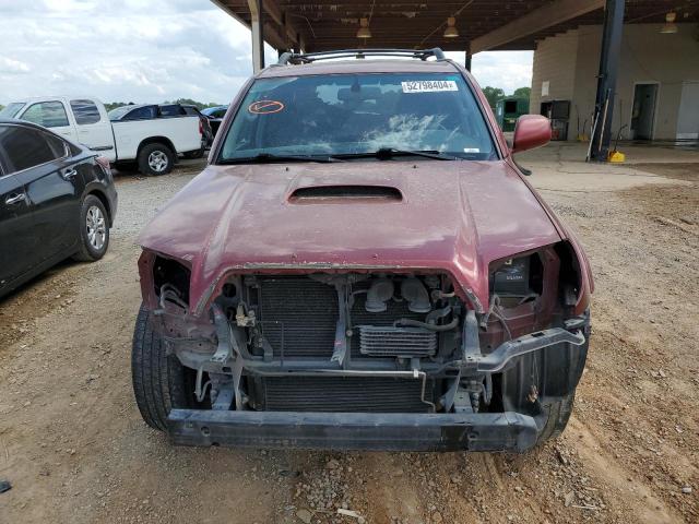 JTEBT14R178039038 - 2007 TOYOTA 4RUNNER SR5 MAROON photo 5