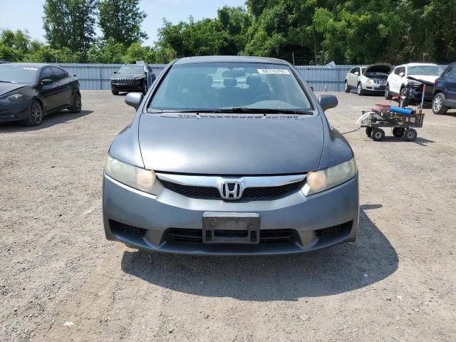 2HGFA16069H106628 - 2009 HONDA CIVIC EXL GRAY photo 5