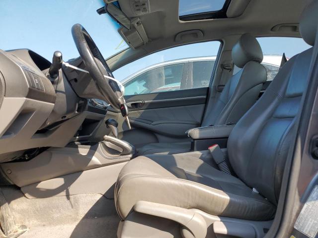 2HGFA16069H106628 - 2009 HONDA CIVIC EXL GRAY photo 7