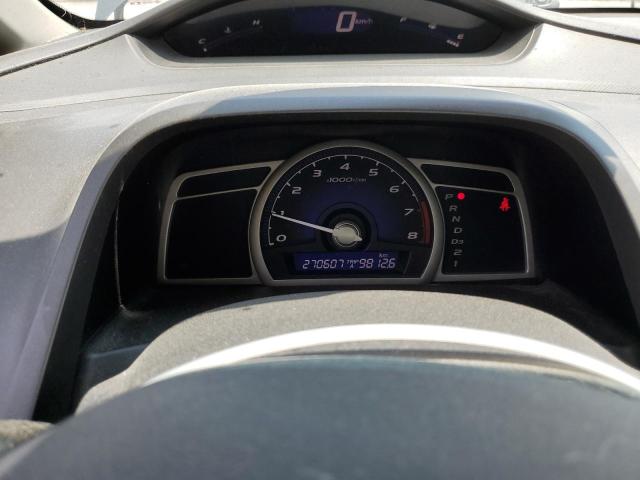 2HGFA16069H106628 - 2009 HONDA CIVIC EXL GRAY photo 9