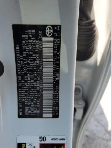 5YFBURHE6HP584312 - 2017 TOYOTA COROLLA L 白色 照片 13