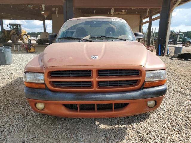 1B7GL22X6YS615602 - 2000 DODGE DAKOTA ნარინჯისფერი ფოტო 5