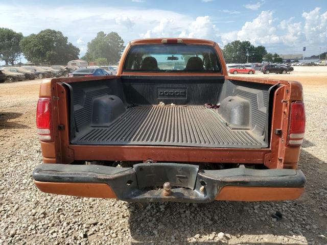 1B7GL22X6YS615602 - 2000 DODGE DAKOTA ნარინჯისფერი ფოტო 6