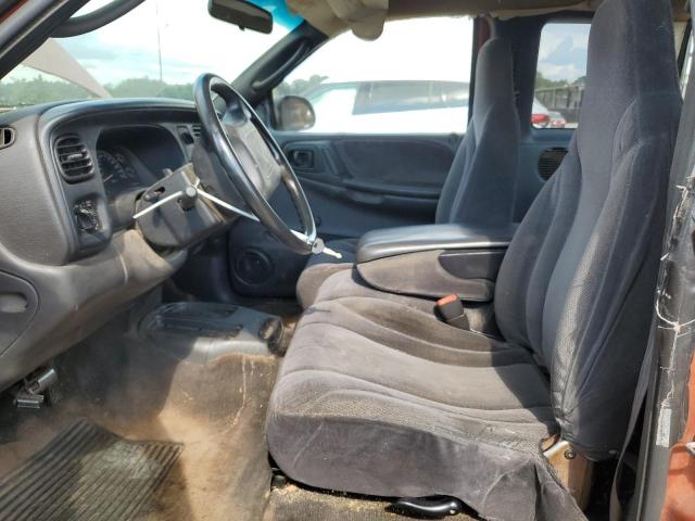 1B7GL22X6YS615602 - 2000 DODGE DAKOTA ნარინჯისფერი ფოტო 7