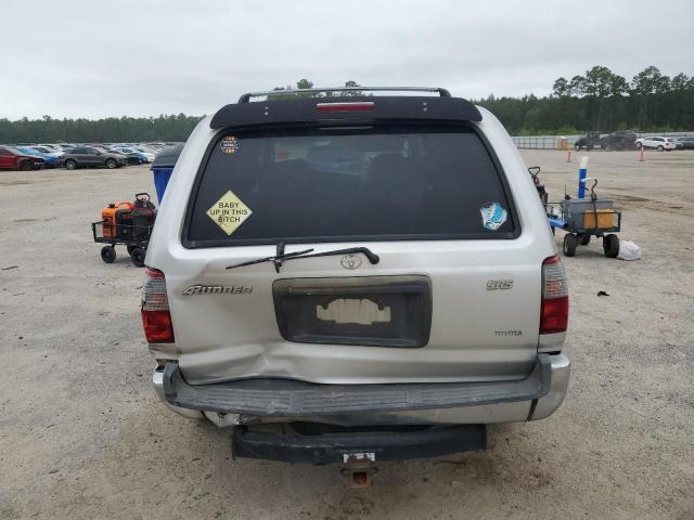 JT3GN86R9Y0170958 - 2000 TOYOTA 4RUNNER SR5 SILVER photo 6