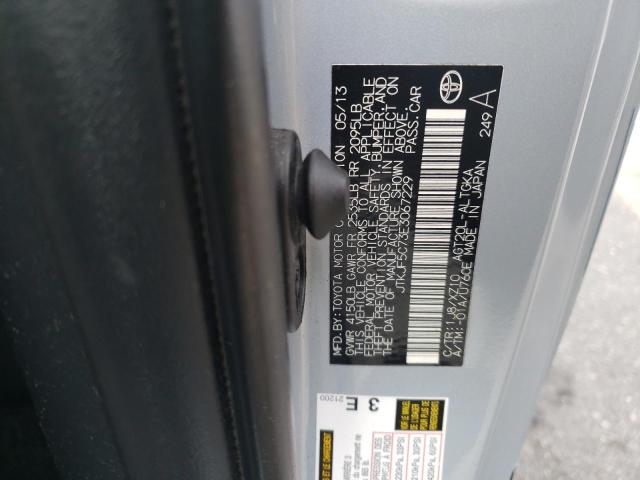 JTKJF5C73E3067229 - 2014 TOYOTA SCION TC 银色 照片 12