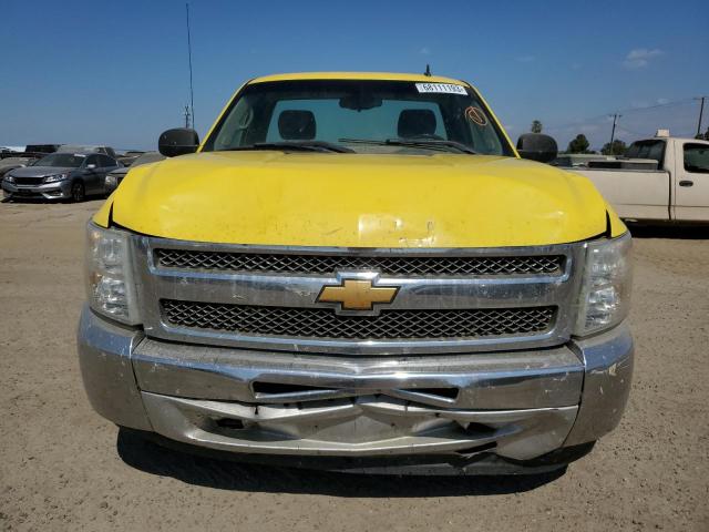 1GCNCPEA1CZ221176 - 2012 CHEVROLET SILVER1500 C1500 YELLOW photo 5