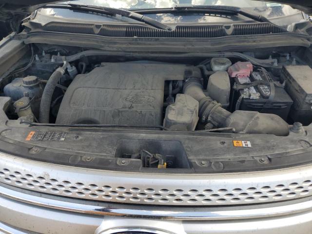 1FM5K8D86FGC04232 - 2015 FORD EXPLORER XLT SILVER photo 12