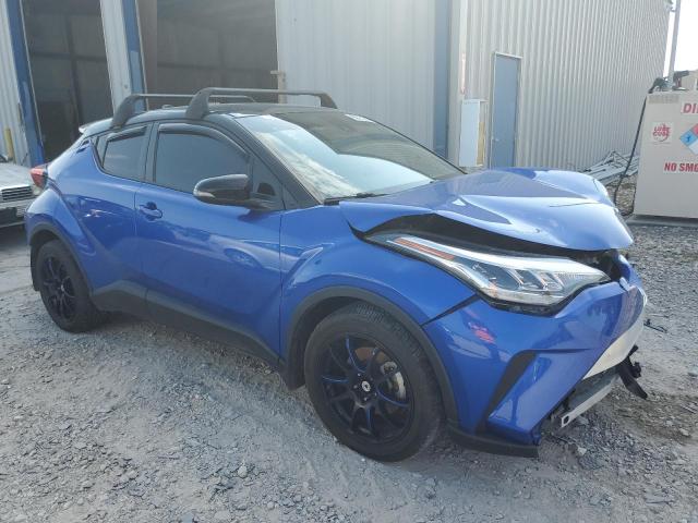 JTNKHMBX2L1063551 - 2020 TOYOTA C-HR XLE BLUE photo 4