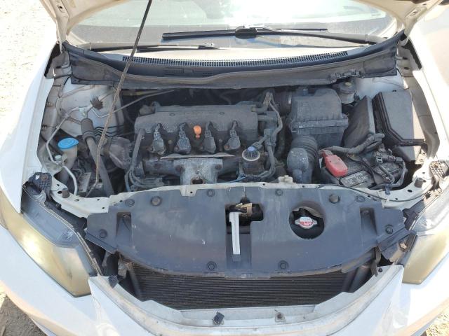 19XFB2F91DE087071 - 2013 HONDA CIVIC EXL Weiß Foto 11