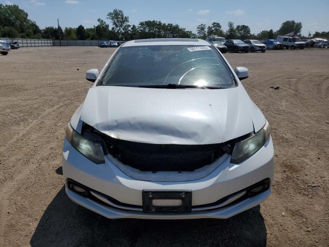 19XFB2F91DE087071 - 2013 HONDA CIVIC EXL Weiß Foto 5