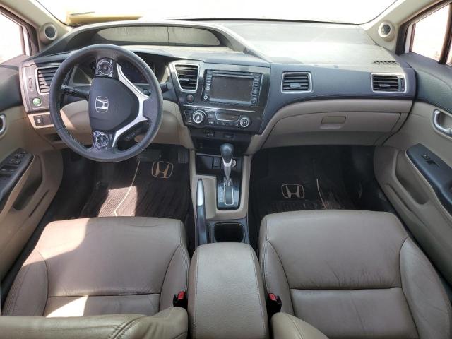 19XFB2F91DE087071 - 2013 HONDA CIVIC EXL Weiß Foto 8