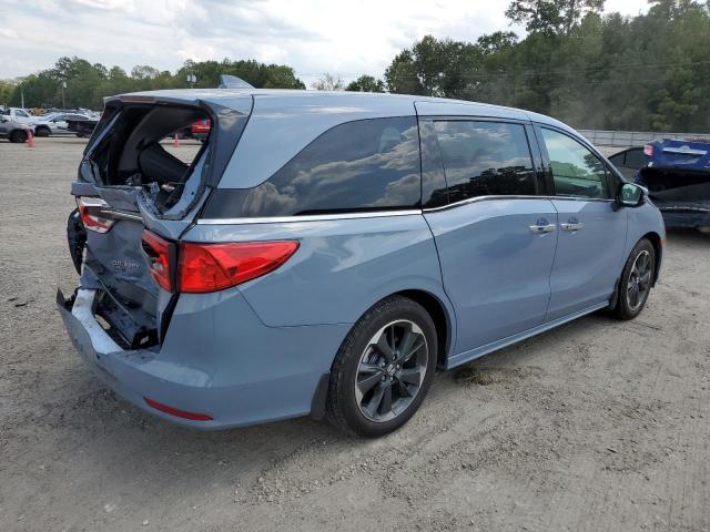 5FNRL6H90PB051949 - 2023 HONDA ODYSSEY ELITE BLUE photo 3