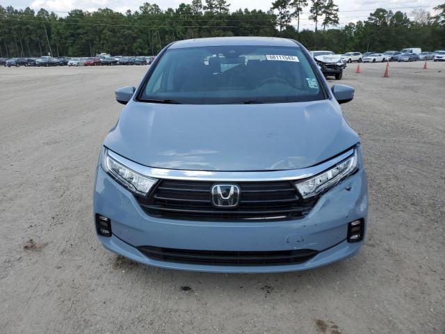 5FNRL6H90PB051949 - 2023 HONDA ODYSSEY ELITE أزرق صورة 5