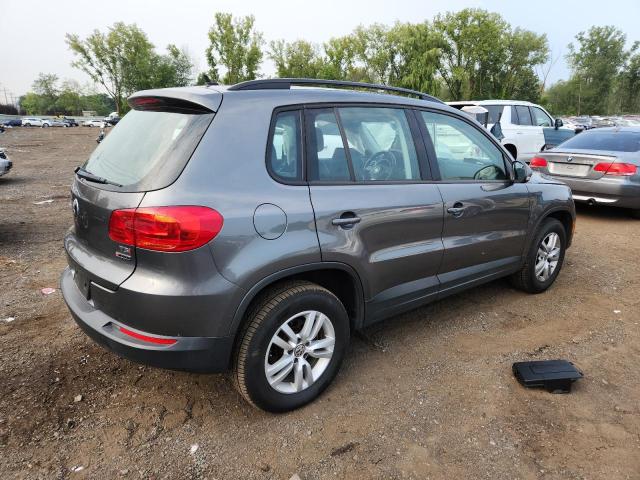 WVGBV7AX2GW550138 - 2016 VOLKSWAGEN TIGUAN S GRAY photo 3