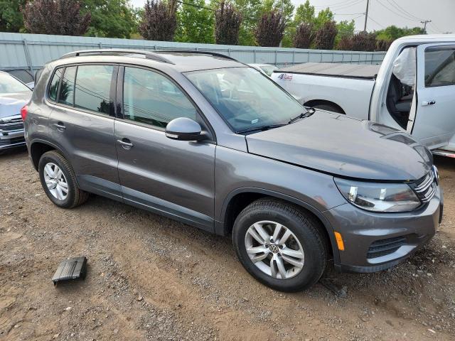 WVGBV7AX2GW550138 - 2016 VOLKSWAGEN TIGUAN S GRAY photo 4