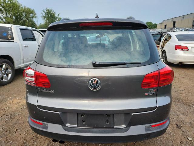 WVGBV7AX2GW550138 - 2016 VOLKSWAGEN TIGUAN S GRAY photo 6