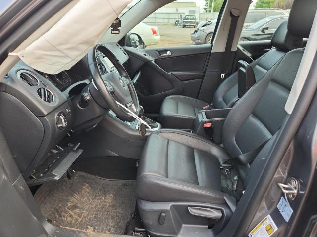 WVGBV7AX2GW550138 - 2016 VOLKSWAGEN TIGUAN S GRAY photo 7