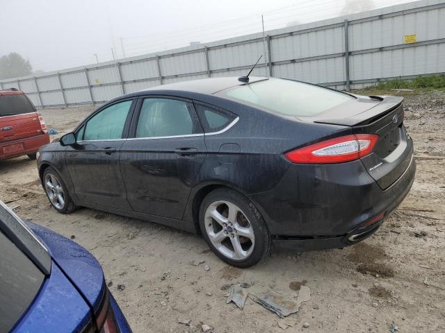 3FA6P0H98FR297834 - 2015 FORD FUSION SE BLACK photo 2