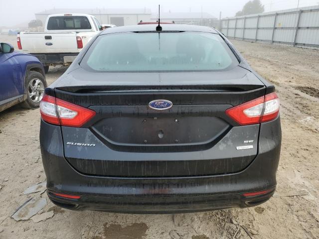 3FA6P0H98FR297834 - 2015 FORD FUSION SE BLACK photo 6