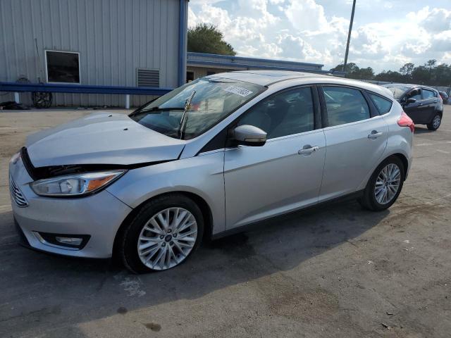 1FADP3N27JL249684 - 2018 FORD FOCUS TITANIUM SILVER photo 1