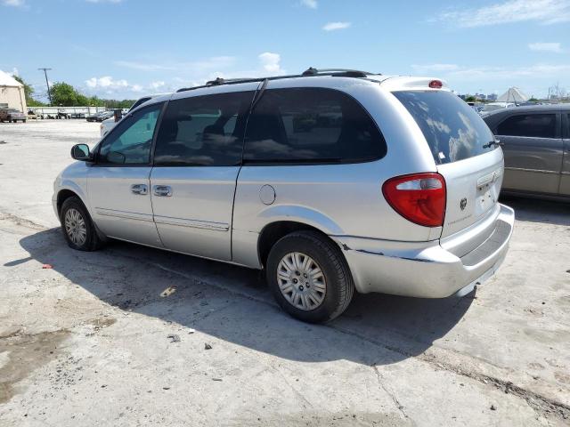 2C4GP44R45R166562 - 2005 CHRYSLER TOWN & COU LX SILVER photo 2