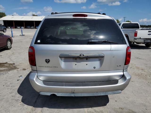 2C4GP44R45R166562 - 2005 CHRYSLER TOWN & COU LX SILVER photo 6