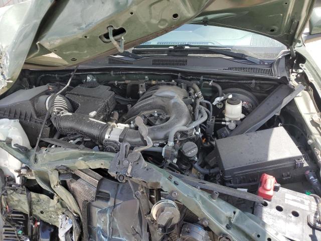 3TMAZ5CN5MM142104 - 2021 TOYOTA TACOMA DOUBLE CAB GREEN photo 11