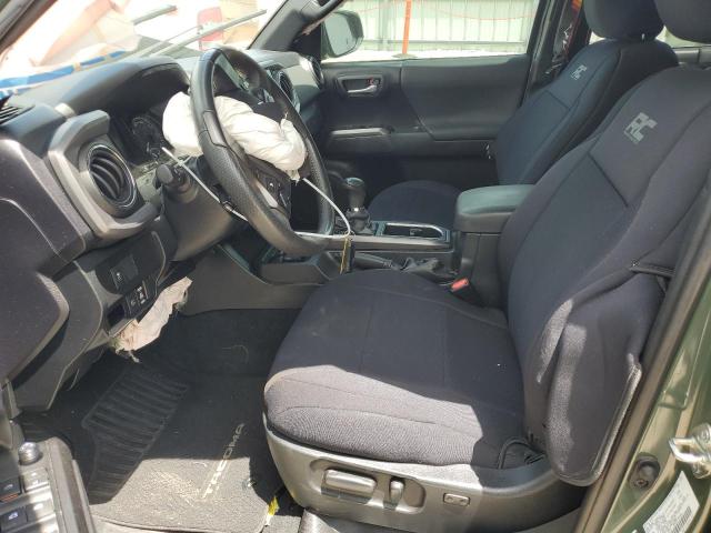 3TMAZ5CN5MM142104 - 2021 TOYOTA TACOMA DOUBLE CAB GREEN photo 7