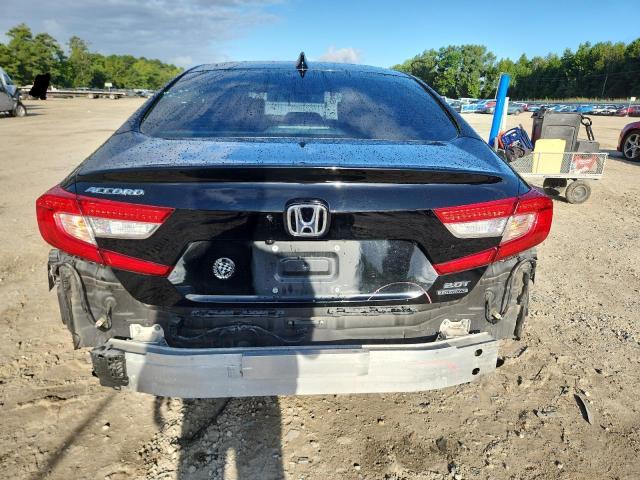 1HGCV2F97MA009280 - 2021 HONDA ACCORD TOURING BLACK photo 6