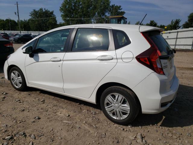 3HGGK5H43KM717975 - 2019 HONDA FIT LX WHITE photo 2