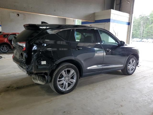 5J8TC2H76ML022351 - 2021 ACURA RDX ADVANCE BLACK photo 3