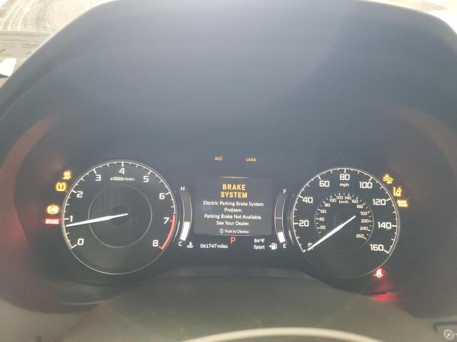 5J8TC2H76ML022351 - 2021 ACURA RDX ADVANCE BLACK photo 9