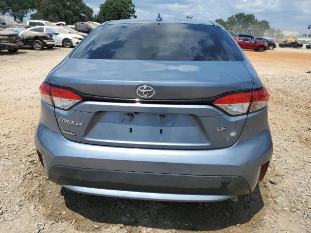 JTDEPRAE8LJ065421 - 2020 TOYOTA COROLLA LE BLUE photo 6