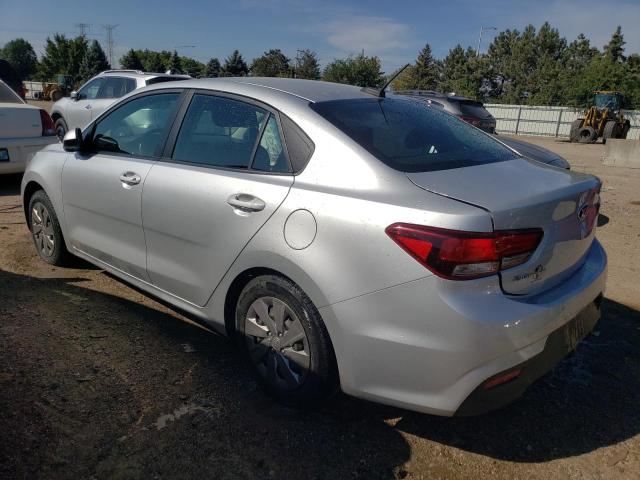 3KPA24AB1KE198085 - 2019 KIA RIO S SILVER photo 2