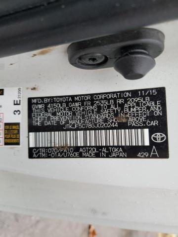 JTKJF5C78GJ020244 - 2016 TOYOTA SCION TC Ağ foto 12