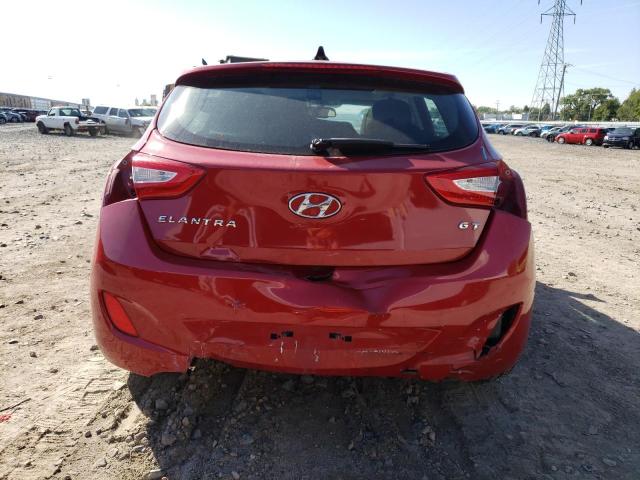 KMHD35LH9EU185331 - 2014 HYUNDAI ELANTRA GT RED photo 6