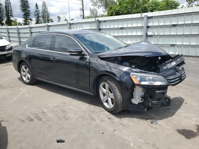 1VWAT7A35FC104209 - 2015 VOLKSWAGEN PASSAT S შავი ფოტო 4