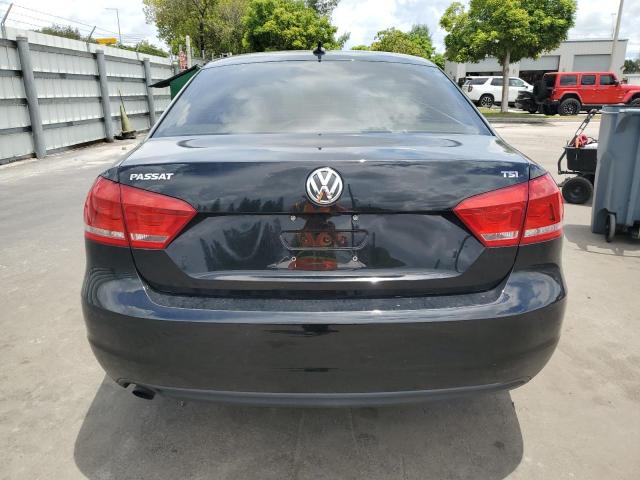 1VWAT7A35FC104209 - 2015 VOLKSWAGEN PASSAT S შავი ფოტო 6