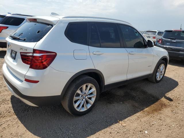 5UXWX9C5XH0T02665 - 2017 BMW X3 XDRIVE28I WHITE photo 3