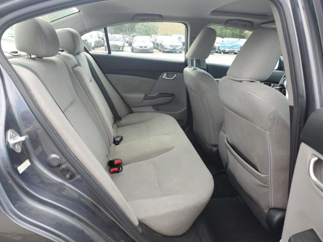 19XFB2F81DE021854 - 2013 HONDA CIVIC EX Сұр фото 10