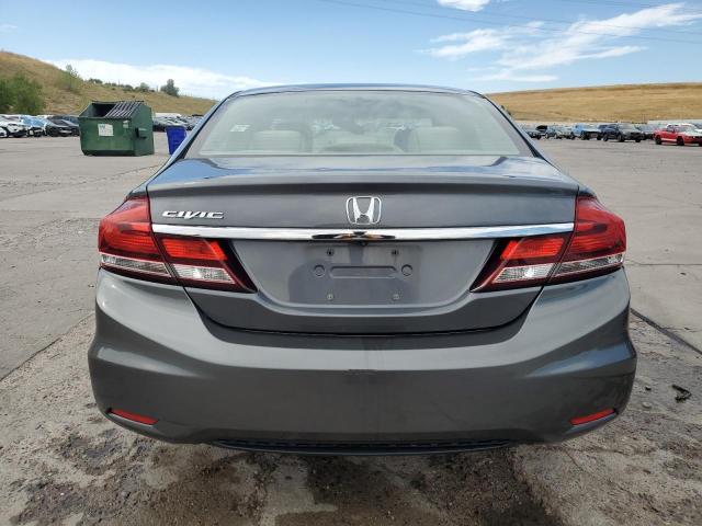 19XFB2F81DE021854 - 2013 HONDA CIVIC EX Сұр фото 6